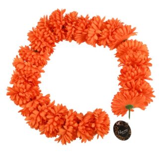 Plast Ball Chrysanthemum Garland 3.26 Ft