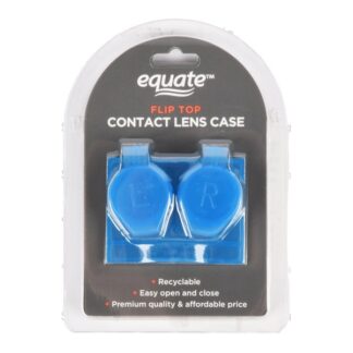 Equate Flip Top Contacts Case 1 Pk