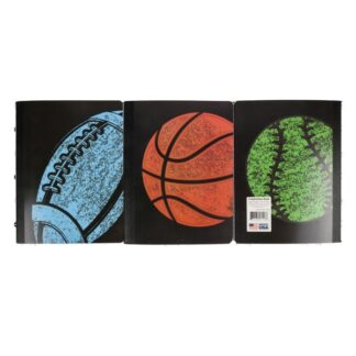 Composition Book Asst Sports 100 Pgs