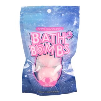 Bath Bombs In Galactic Vanilla Berry 2 Pk