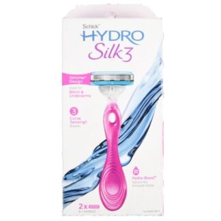 Schick Hydro Silk Women Razor 3 Ct W/2 Refills