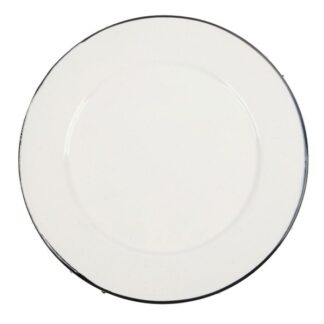 Enamel On Steel Plate Asst Color 12.6"