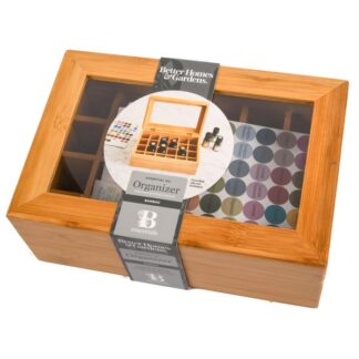 Bamboo Storage/Organizer Box 24 Slot