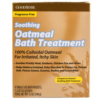 Goodsense Soothing Oatmeal Bath Treatment 8 Pk