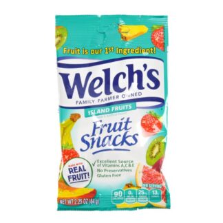 Welch'S Fruit Snacks Island Fruit 2.25 Oz