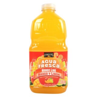 Langers Agua Fresca Mango Lime Drink 64 Oz