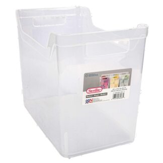 Sterilite Medium Shelf Bin Clear 13X7 5/8X9 3/4"