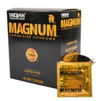 Trojan Magnum Condoms Display Box