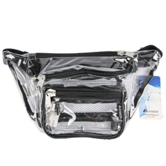 Everest Heavy Duty Large Clear Fanny Bag