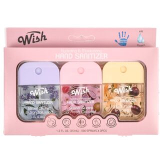 Wish Hand Sanitizer Spray 3 Pk X 1.2 Oz