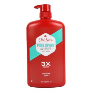 Old Spice Body Wash Pure Sport Scent 33.4 Oz