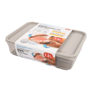 Plastic Storage Container Malang Fit W/Lid 1.3 Lt