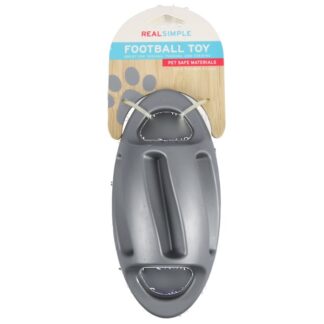 Dog Toy Football Gray 7.68X2.95"