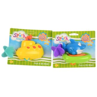 Pull & Go Boat Toy Asst