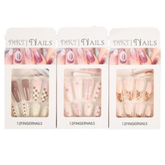 Mkt Fingernails Asst Designs 12 Pc