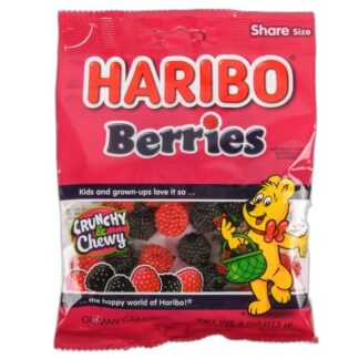 Haribo Berries Gummi 4 Oz