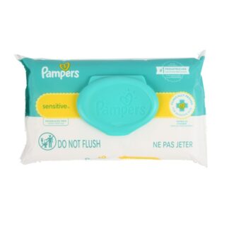 Pampers Sensitive Baby Wipes Unscented 36 Ct