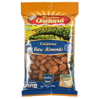 Premium Orchard Almonds Whole Natural 3 Oz