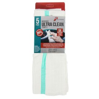 Microfiber Ultra Clean Towels 14X14" 5 Pk