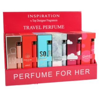 Perfume For Her 6 Asst 1.18 Oz(Red Display)