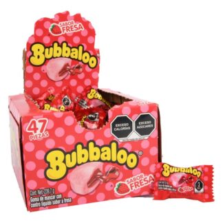 Bubbaloo Gum Fresa 47 Ct