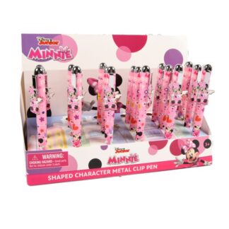 Minnie Shaped Metal Clip Pen Display