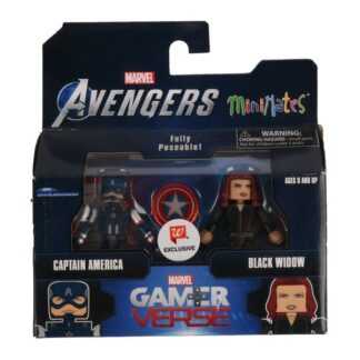 Avengers Minimates Cap America&Black Widow