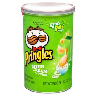 Pringles 2.5 Oz Sour Cream & Onion