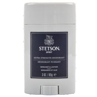 Stetson Men Deodorant Bergamot&Leather 3 Oz