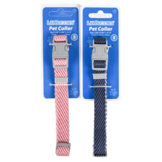 Lil'  Buddies Pet Collar Small Asst Clrs