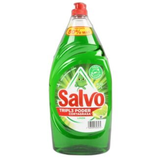 Salvo Dish Liquid Lemon 1.2 Lts