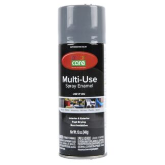 Color Care Spray Paint Dark Gray Gloss 12 Oz