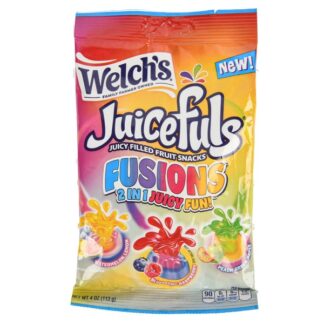 Welch'S Juicefuls Fruit Snacks Fusions 4 Oz