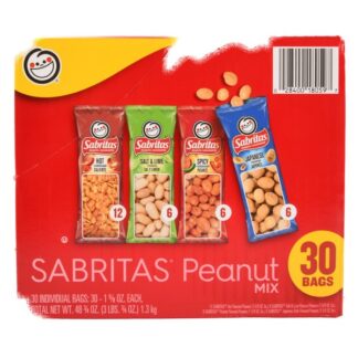 Sabritas Peanuts Variety Pack  1.63 Oz