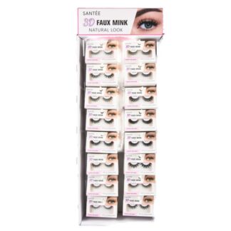 Santee 3D Faux Mink Eyelash Natural Look Asst