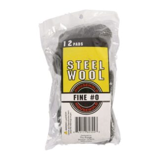 Household Steel Wool Fine#0 12 Ct