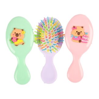 Hair Brush Capybara  Asst Color Small