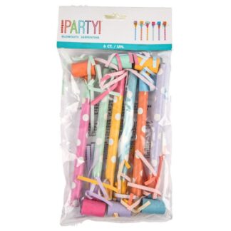 Long Stem Bright Fringe Blowouts 6 Ct