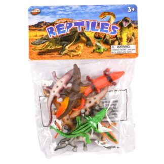 Crocodiles In Pp Bag Asst 10 Pc