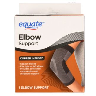 Equate Elbow Support Copper Infused 1 Ct