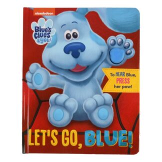 Blue'S Clues&You Let'S Go Blue Board Book 14 Pg