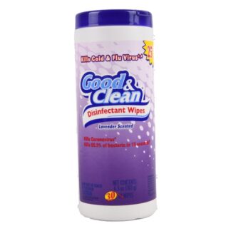 Good & Clean Disinfectant Wipes Lavender Scent 30 Ct