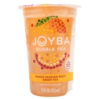 Joyba Bubble Mango Passn Fruit Grn Tea 12 Oz