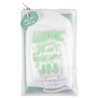 Cleansing Mitts For Face White 3 Pk