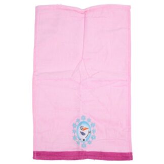 Frozen/Olaf Hand Towel Pink 18X11 In