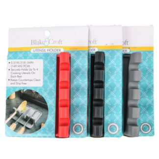 Kitchen Silicone Utensil Rest Asst 5.5 In