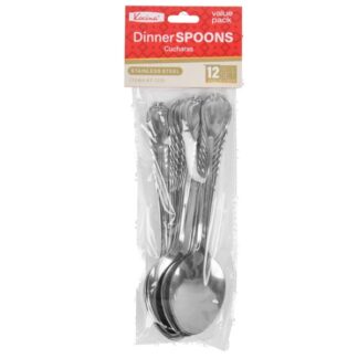 Kocina Dinner Spoons Stainless Steel 12 Ct