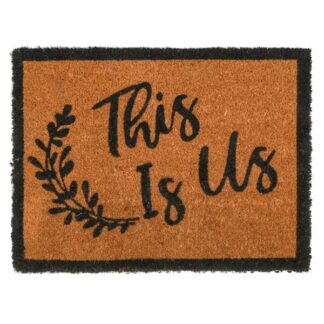 Outdoor Coir Mat "This Is Us" 18X24 In