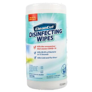 Clean Cut Disinfecting Wipes Fresh Scent 75 Ct