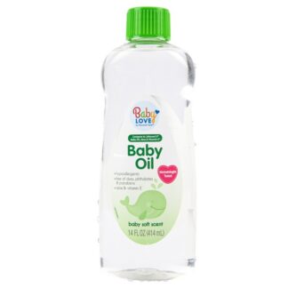 Baby Love Baby Oil Aloe Vera & Vitamin E 14 Oz